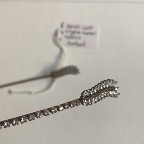 Reverse crystal feather Headband main image 6